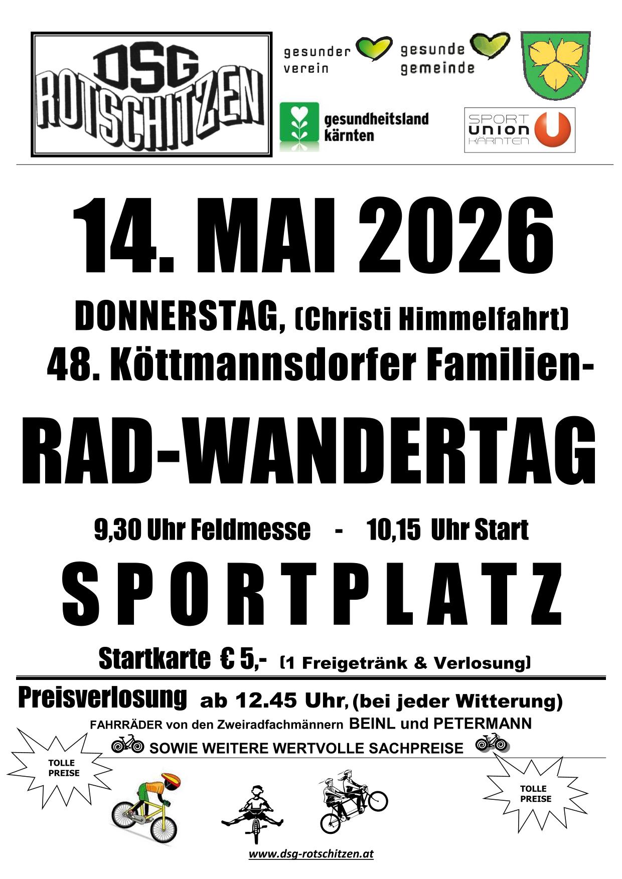 Radwandertag 2026